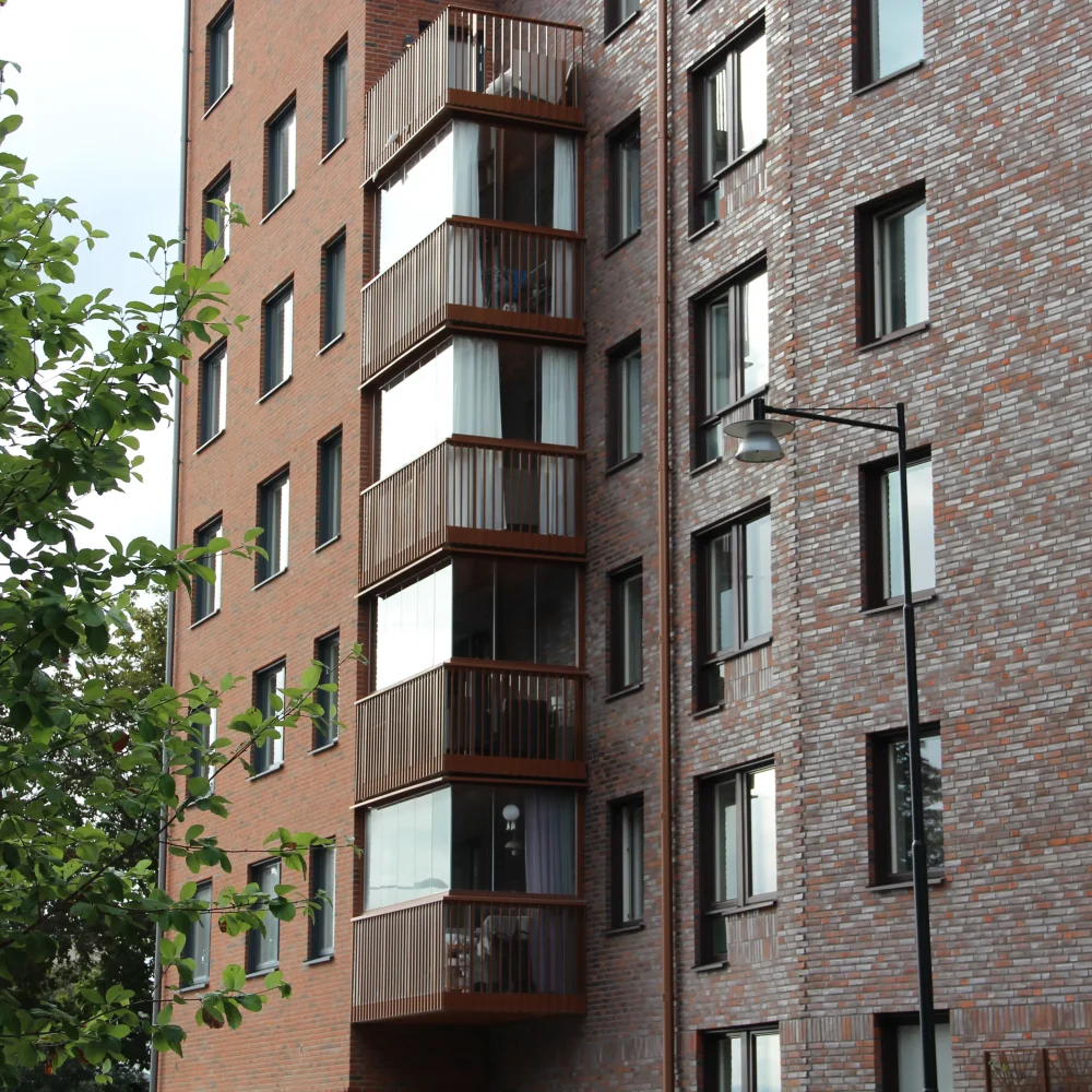 Balkonginglasning i Enköping